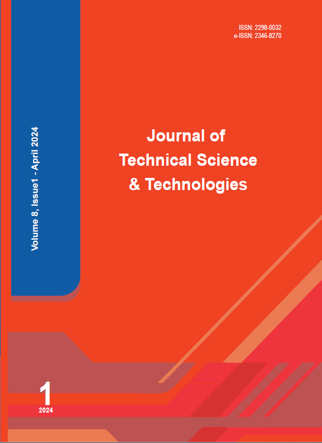 					View Vol. 8 No. 1 (2024): Journal of Technical Science and Technologies
				